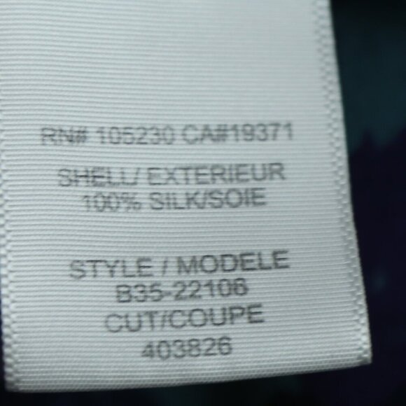 Joie 100% Silk Floral Multicolor Long Sleeve Blouse Size XS - Picture 4 of 9